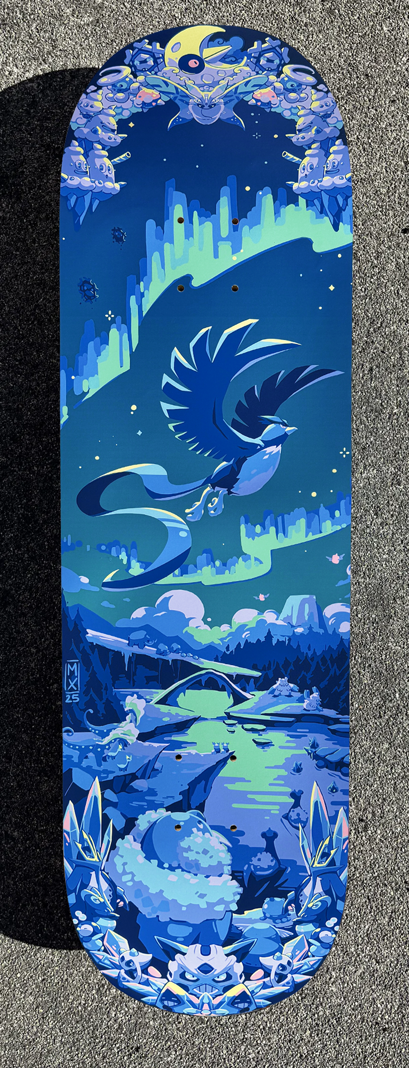 PREORDER - Articuno Doodle Vinyl Board