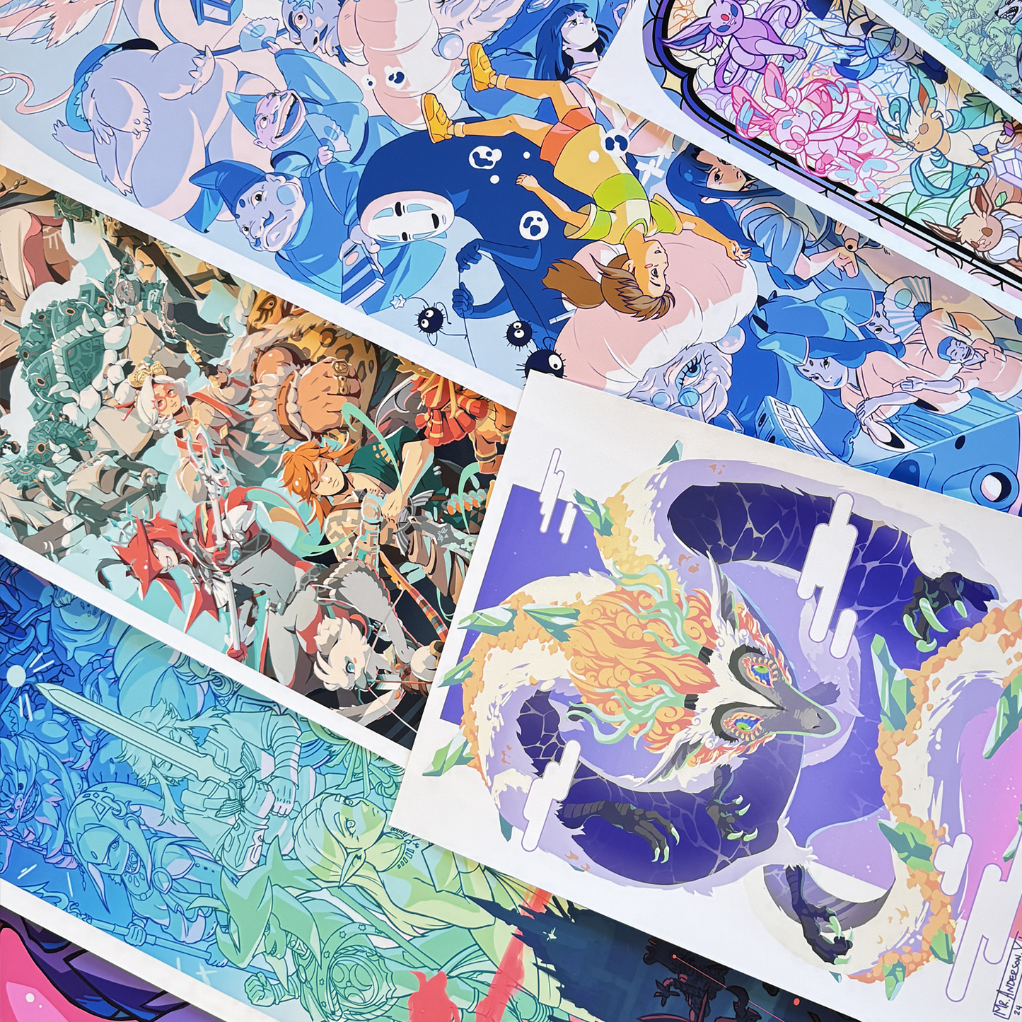 Light Dragon Matte Giclee Print