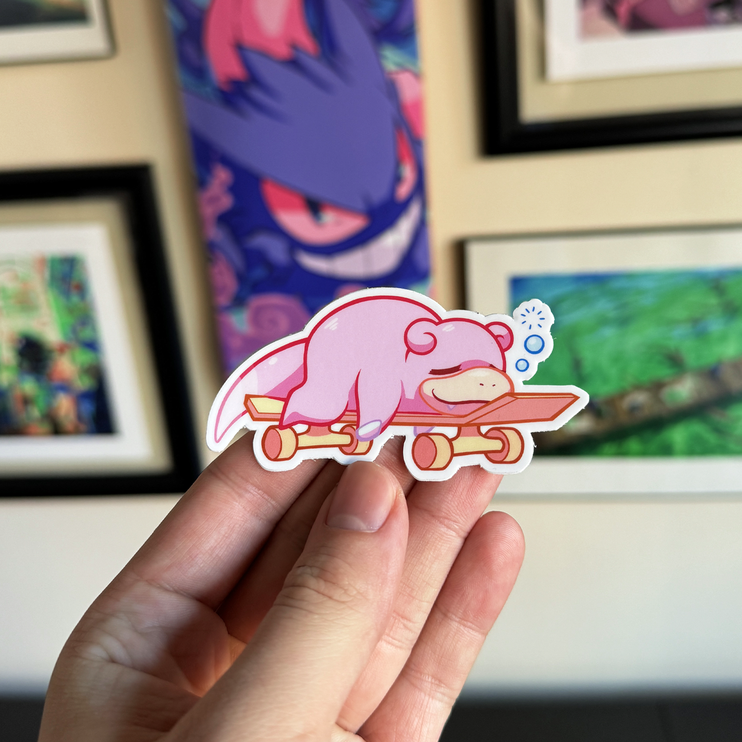 Gen 1 - Skateboard Mons Sticker Set (8 pack)