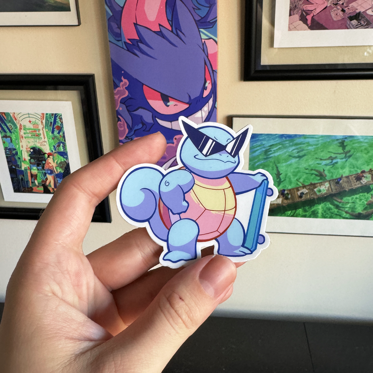 Gen 1 - Skateboard Mons Sticker Set (8 pack)