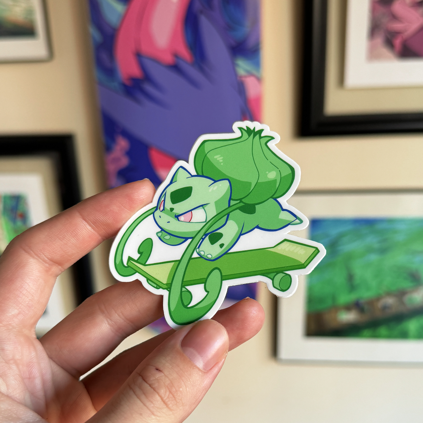 Gen 1 - Skateboard Mons Sticker Set (8 pack)