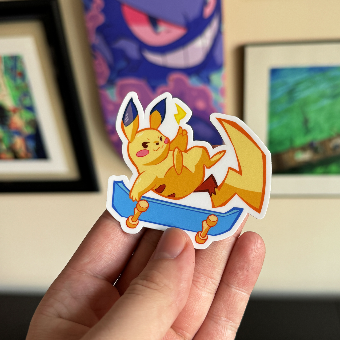 Gen 1 - Skateboard Mons Sticker Set (8 pack)