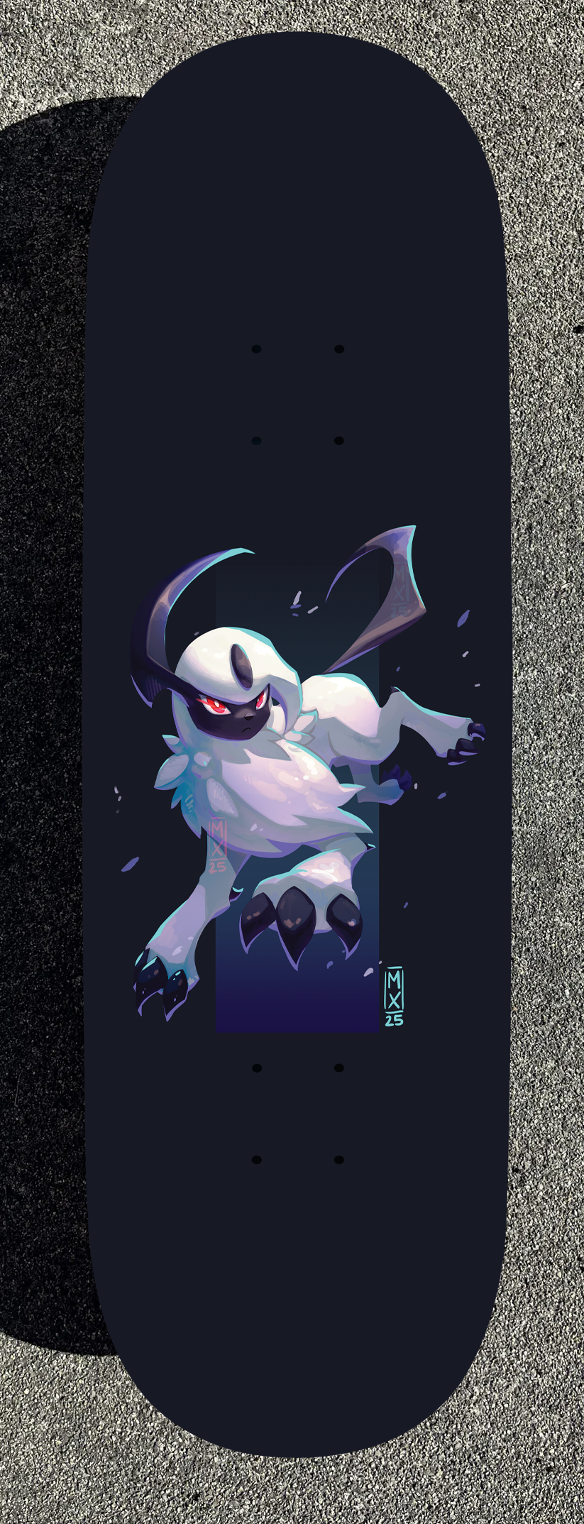 Flash Pokemon Design Painted Boards (Made within 3 Months)