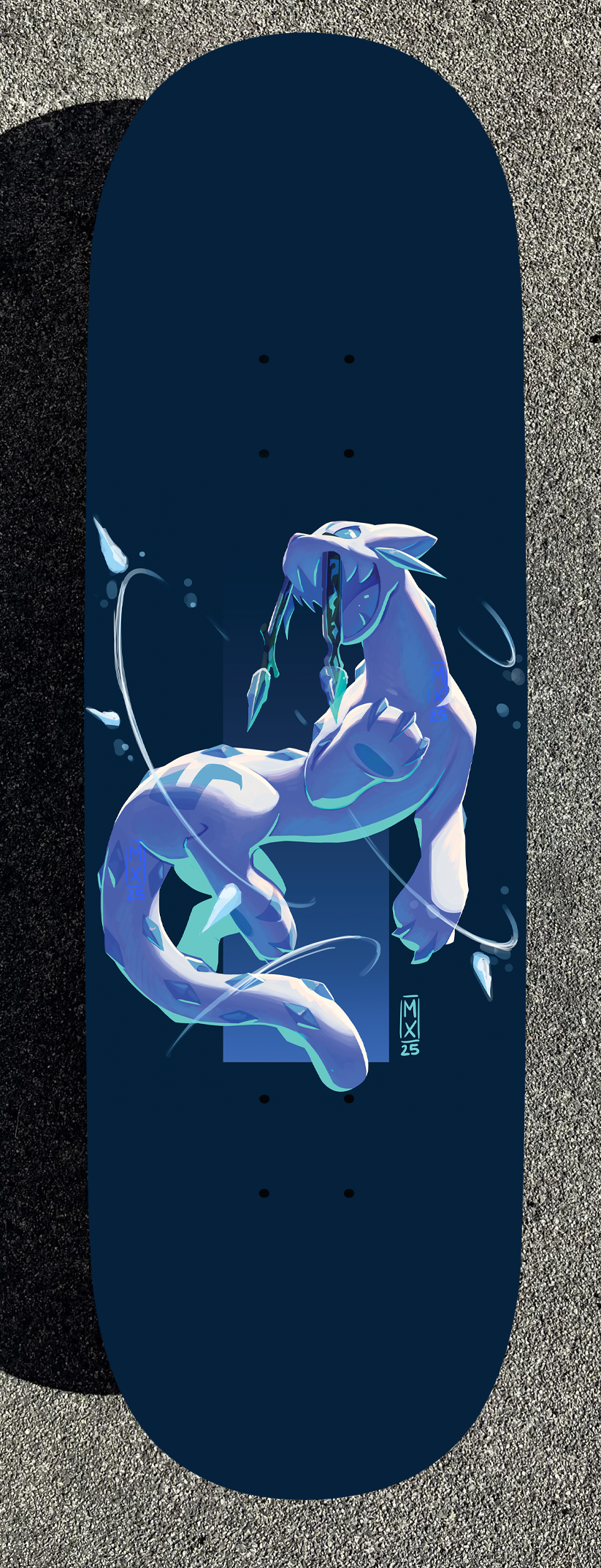 Flash Pokemon Design Painted Boards (Made within 3 Months)