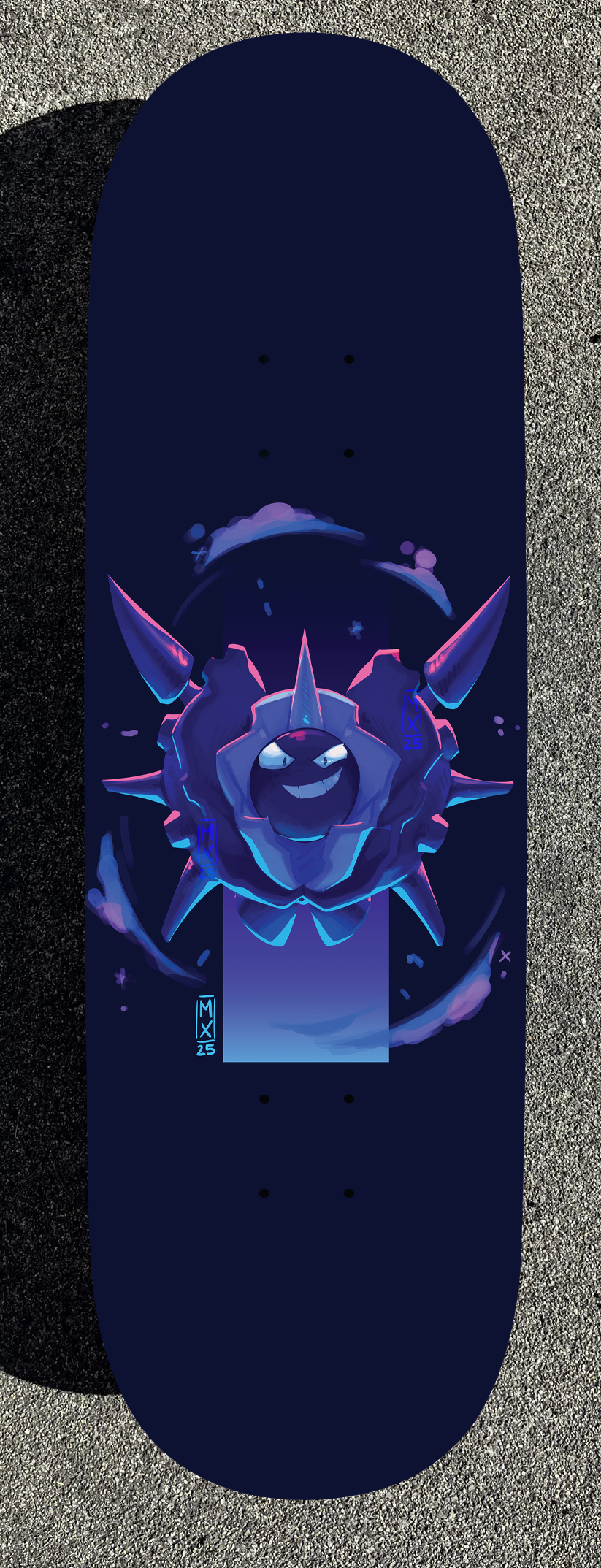 Flash Pokemon Design Painted Boards (Made within 3 Months)