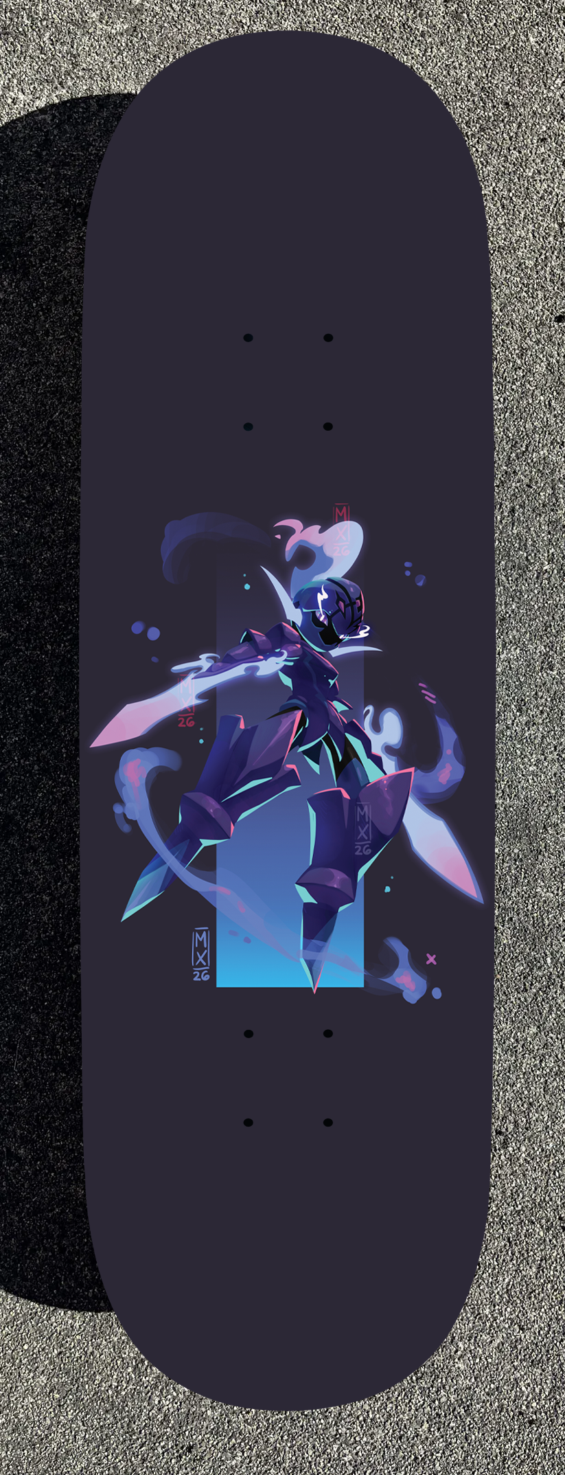 Flash Pokemon Design Painted Boards (Made within 3 Months)