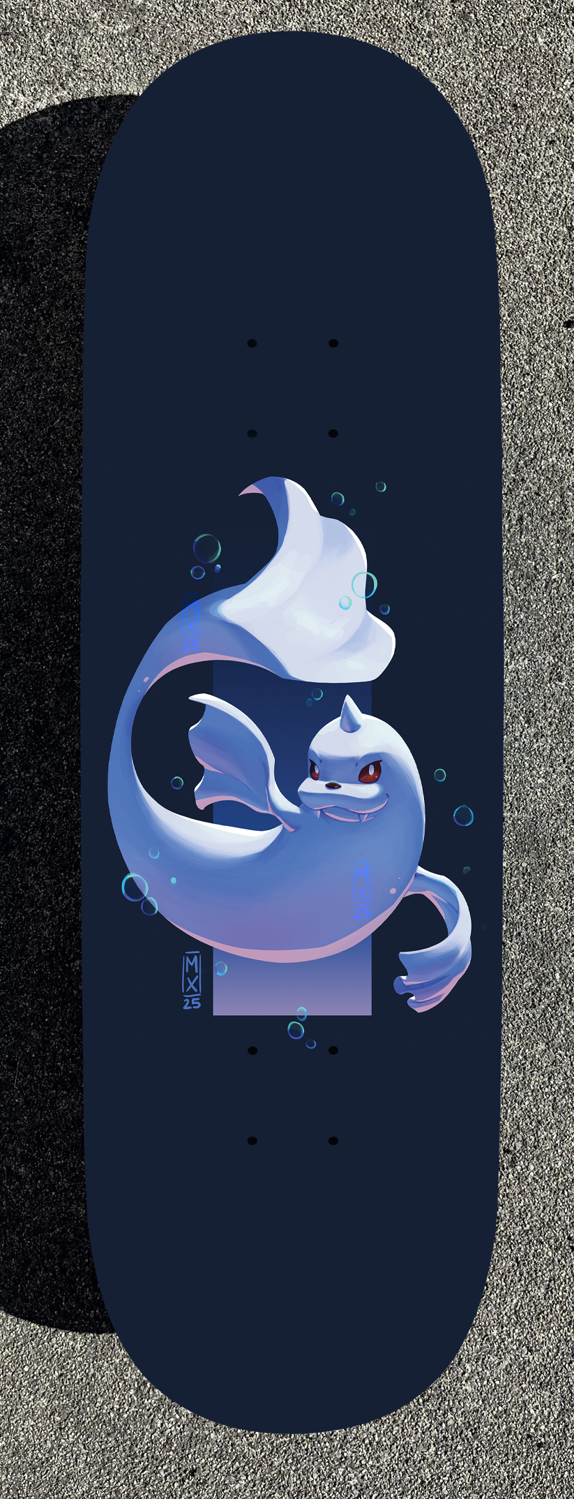 Flash Pokemon Design Painted Boards (Made within 3 Months)