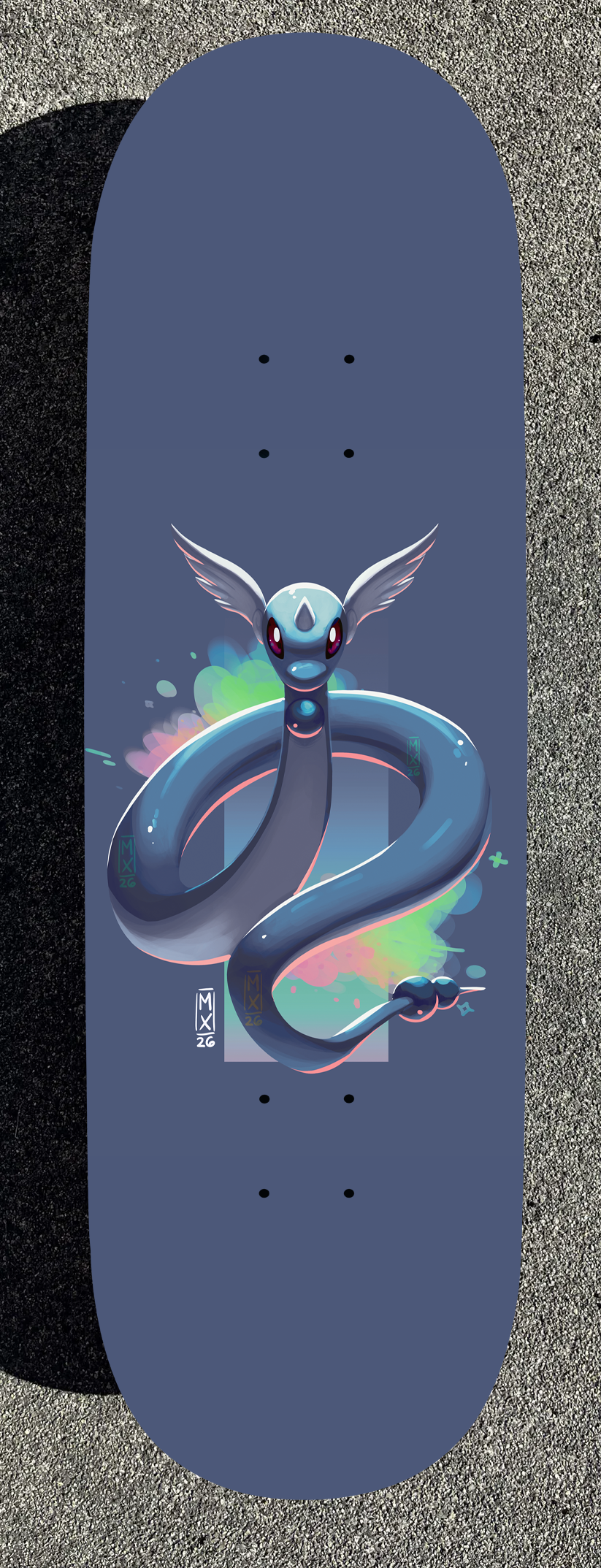 Flash Pokemon Design Painted Boards (Made within 3 Months)