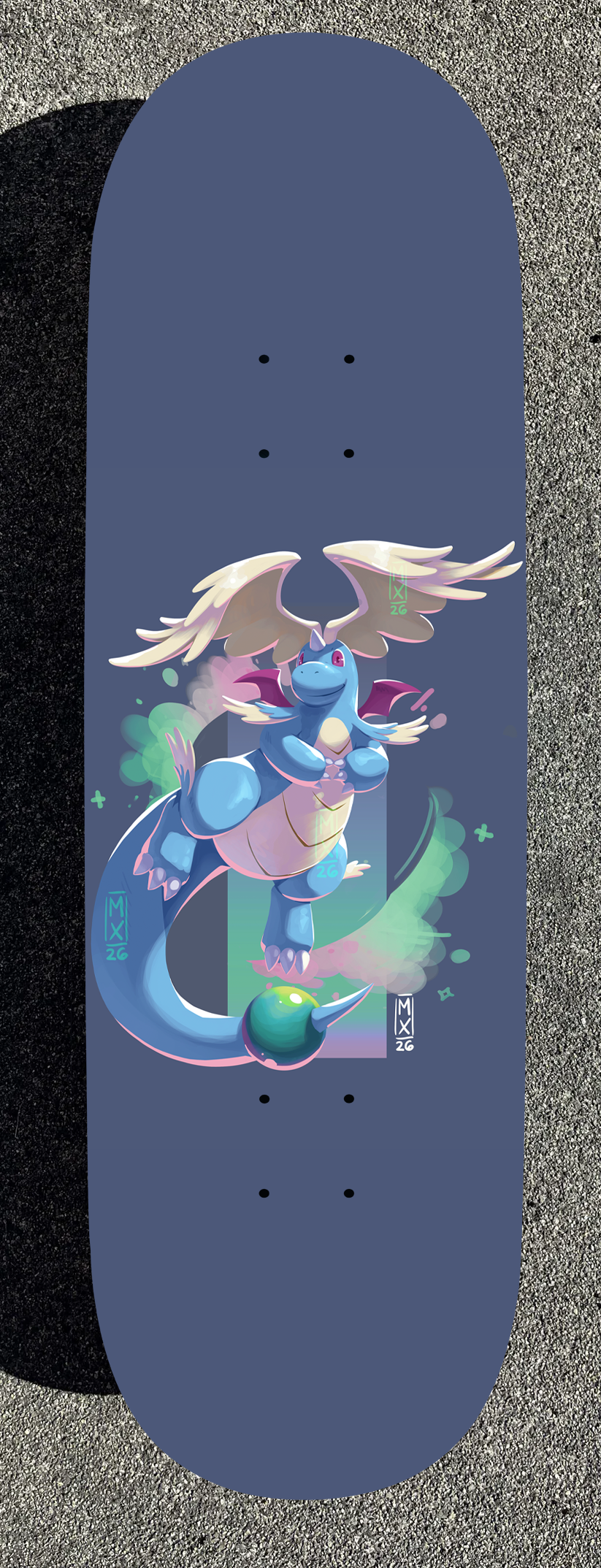 Flash Pokemon Design Painted Boards (Made within 3 Months)