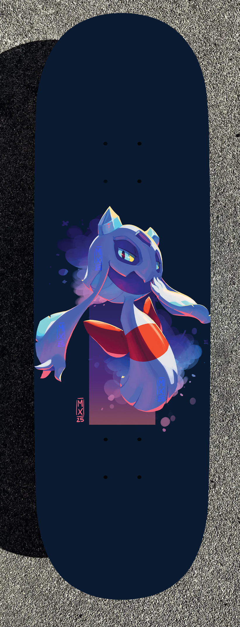 Flash Pokemon Design Painted Boards (Made within 3 Months)