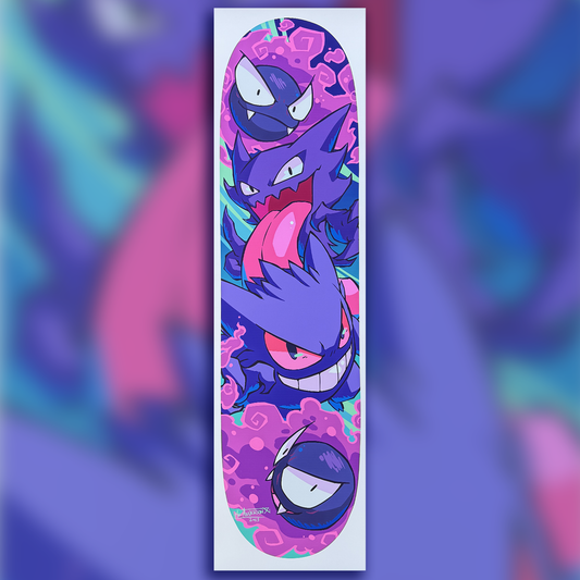 PREORDER - Gengar Line Giclee Matte Print