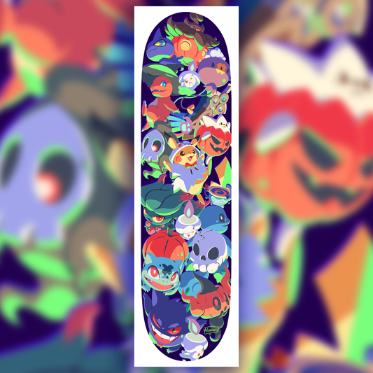 PREORDER - Halloween Pokemon Matte Giclee Print