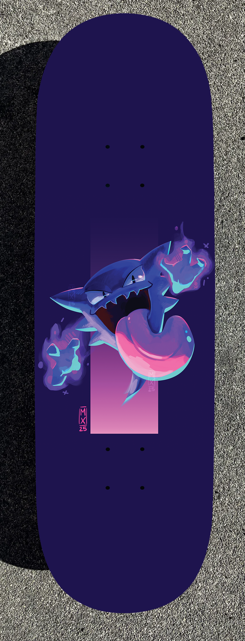 Flash Pokemon Design Painted Boards (Made within 3 Months)