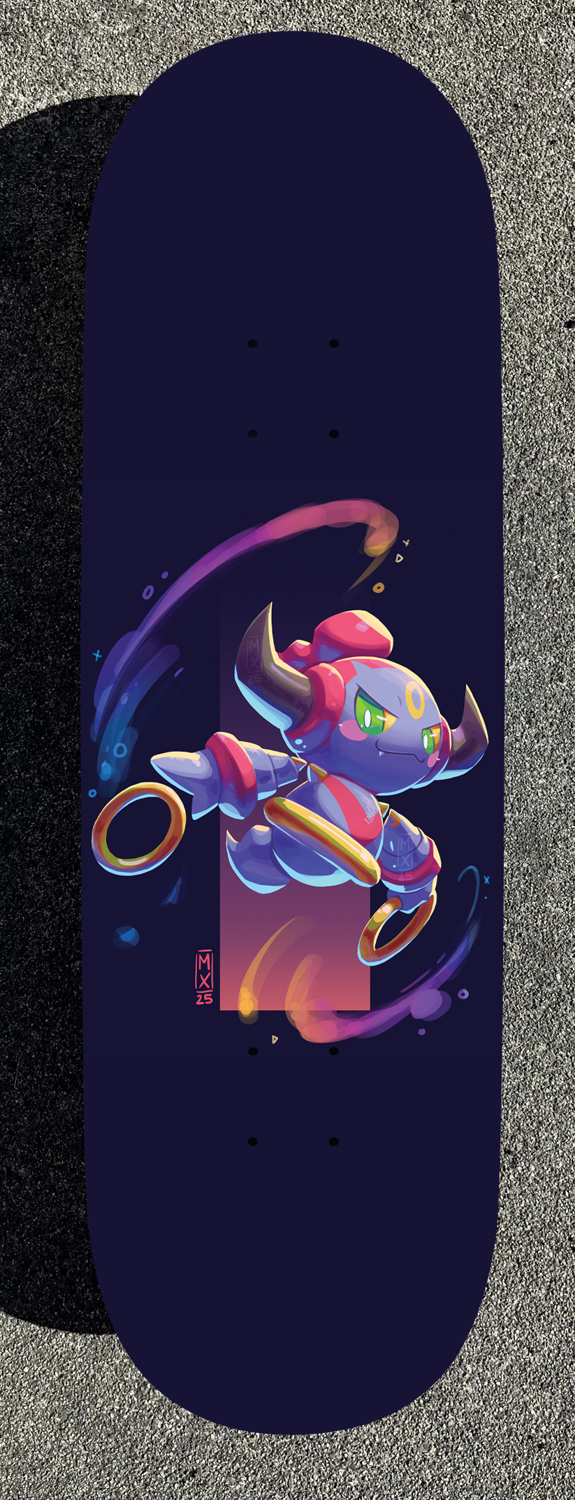 Flash Pokemon Design Painted Boards (Made within 3 Months)