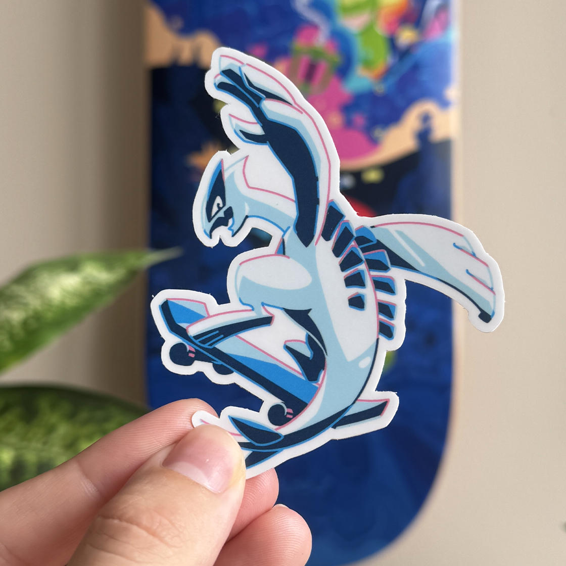 Gen 2 - Skateboard Mons Individual Sticker