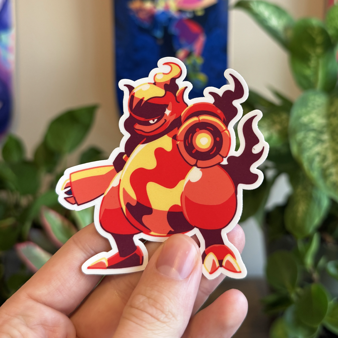 Moltres Set Individual Sticker