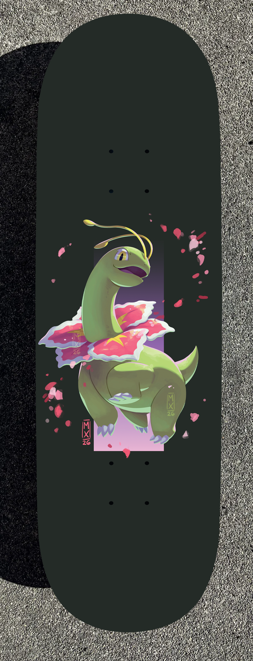 Flash Pokemon Design Painted Boards (Made within 3 Months)