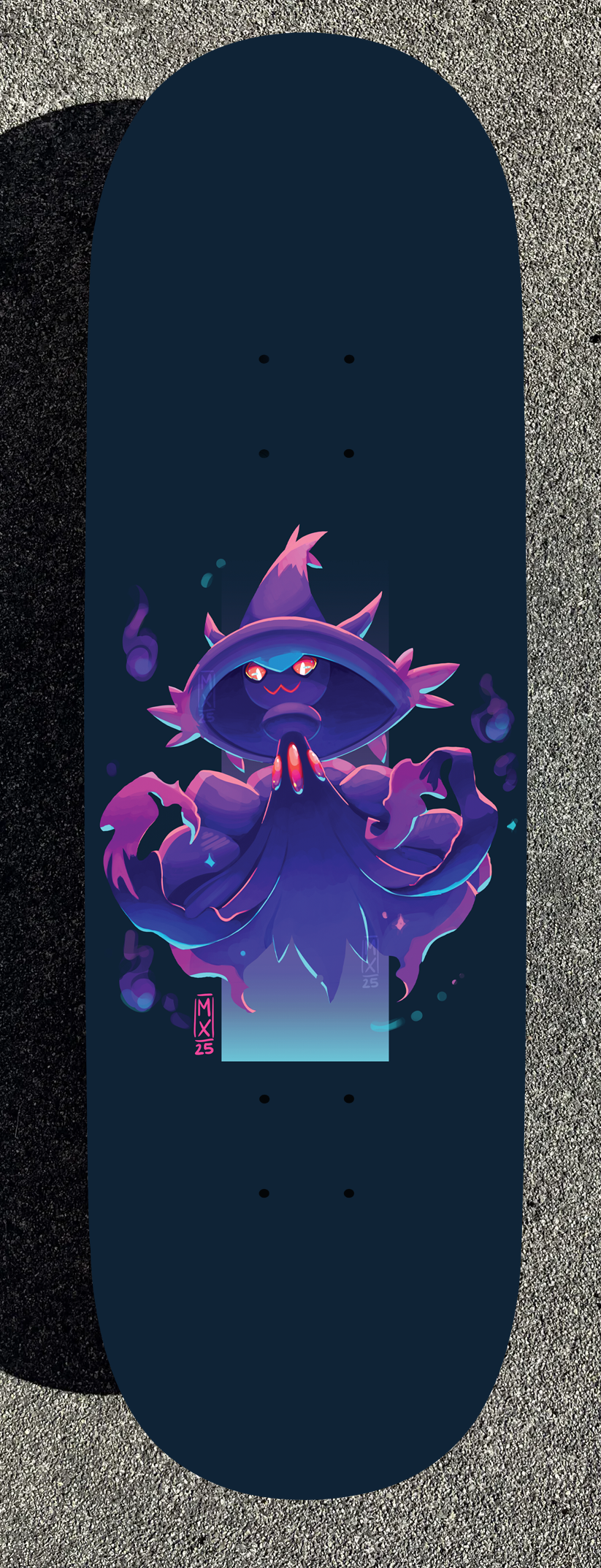 Flash Pokemon Design Painted Boards (Made within 3 Months)