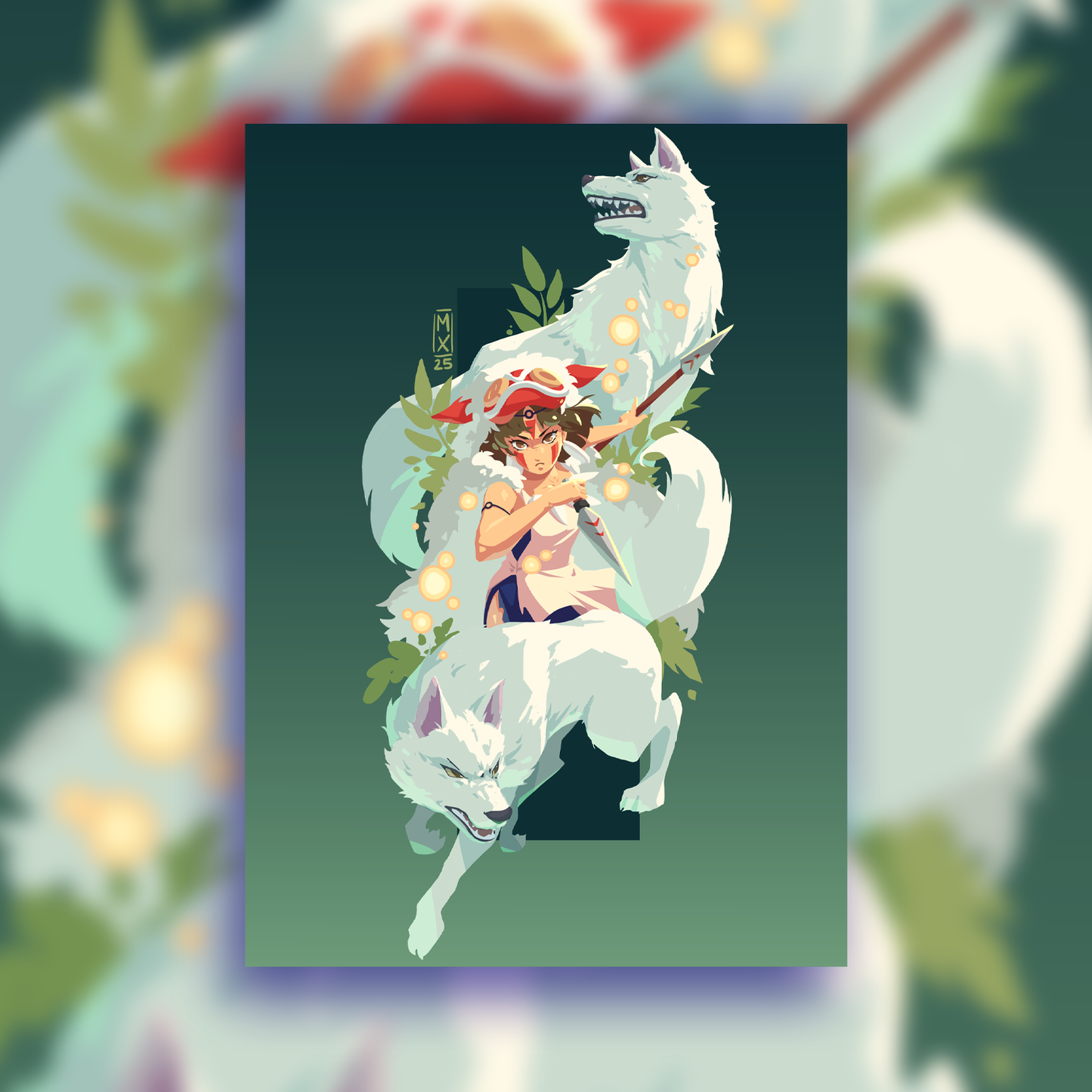 Mononoke Matte Giclee Mini Print