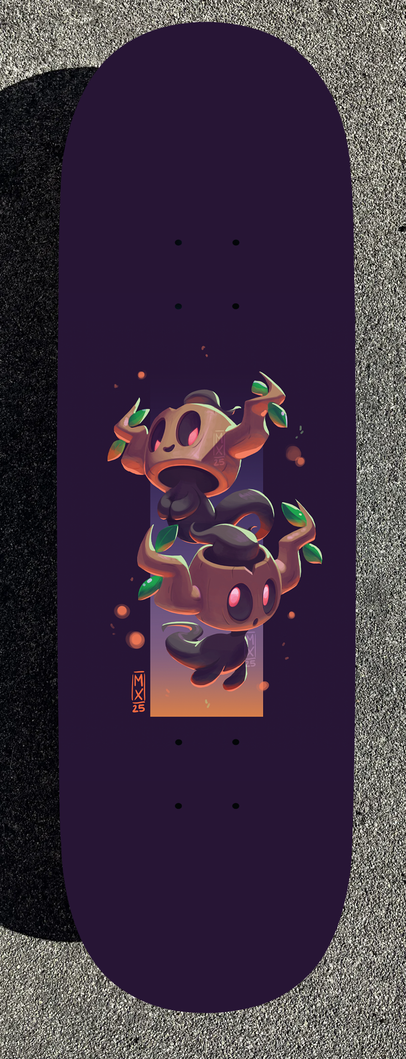 Flash Pokemon Design Painted Boards (Made within 3 Months)