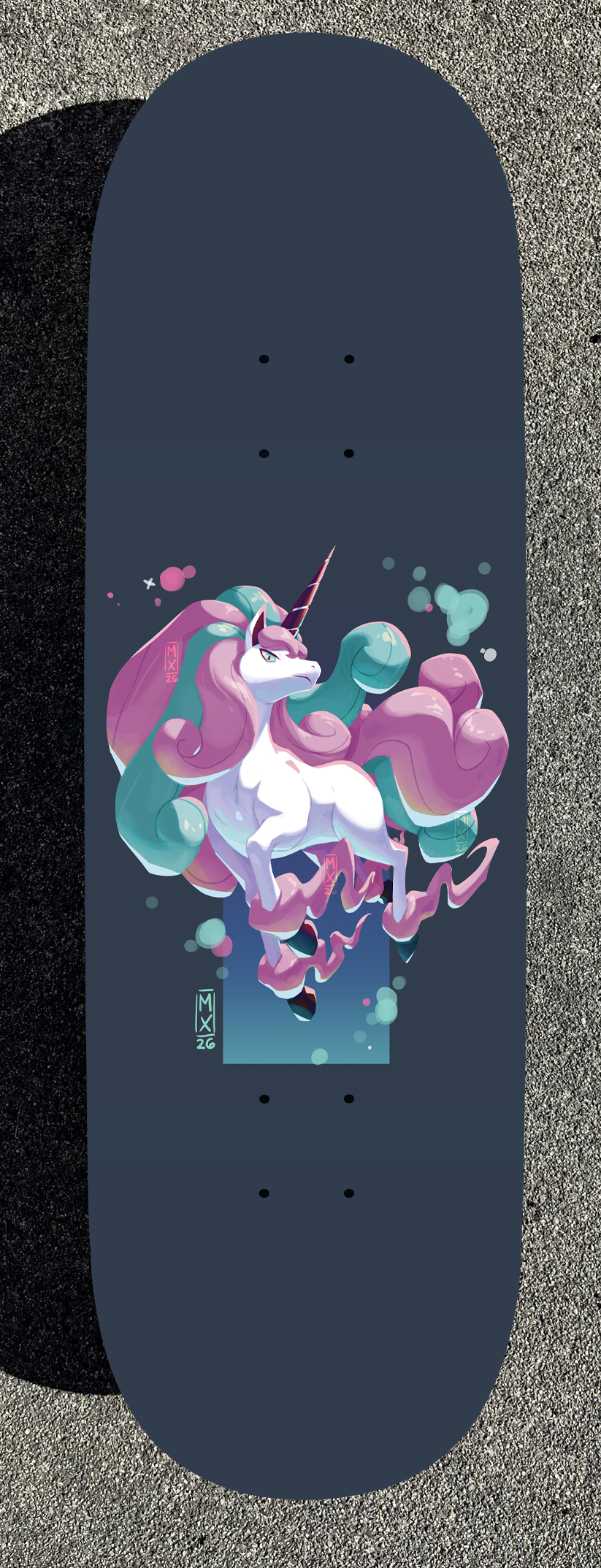 Flash Pokemon Design Painted Boards (Made within 3 Months)