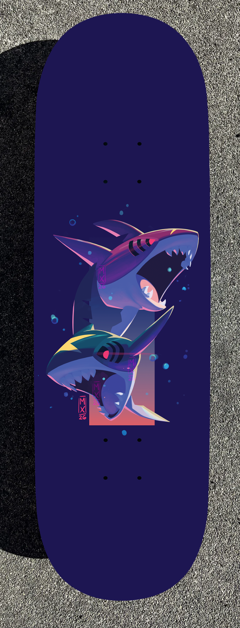Flash Pokemon Design Painted Boards (Made within 3 Months)