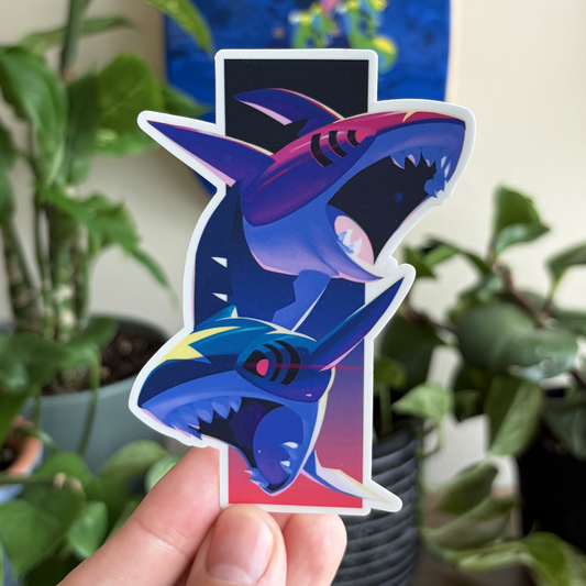 Sharpedo Sticker
