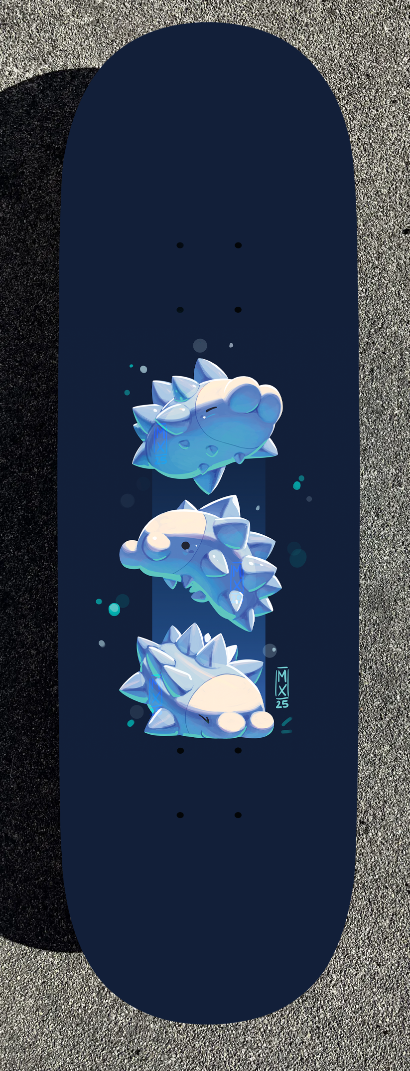 Flash Pokemon Design Painted Boards (Made within 3 Months)