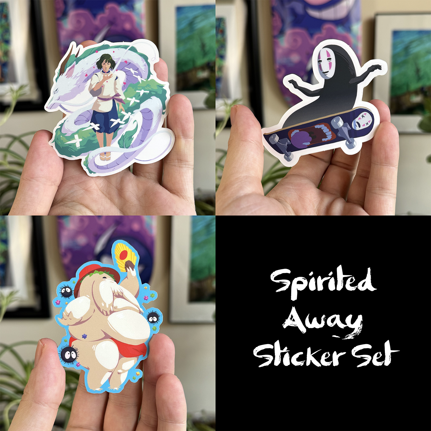 Spirited Away Sticker Set