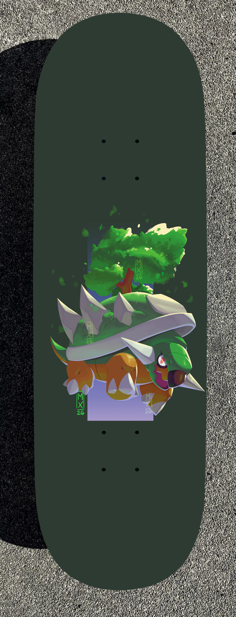 Flash Pokemon Design Painted Boards (Made within 3 Months)