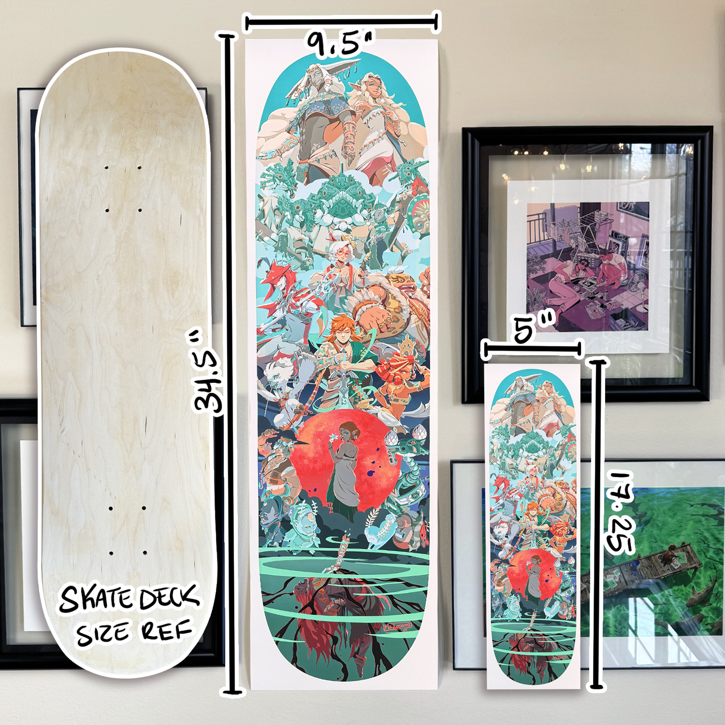 Tears of the Kingdom Matte Giclee Print