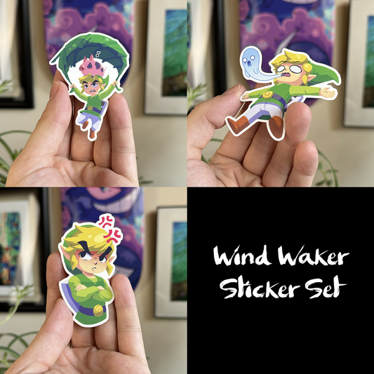 Wind Waker Sticker Set