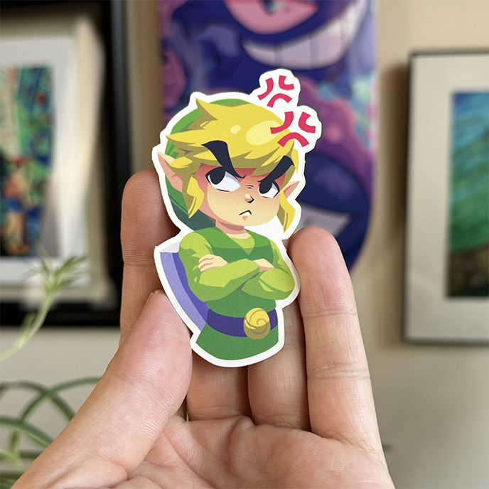 Wind Waker Sticker Set