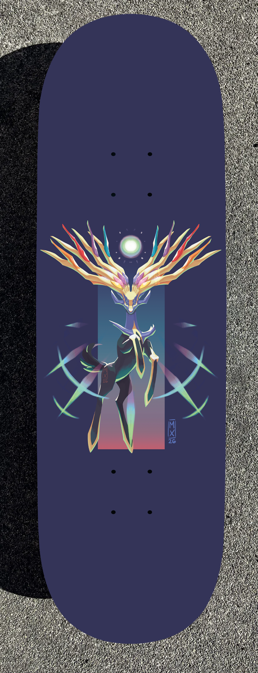 Flash Pokemon Design Painted Boards (Made within 3 Months)