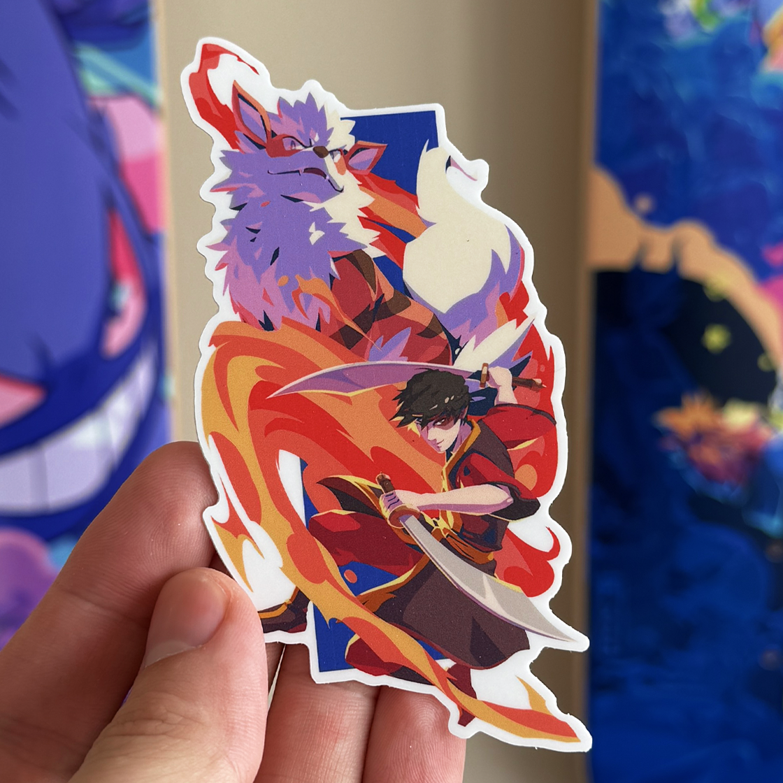 Zuko Arcanine Sticker